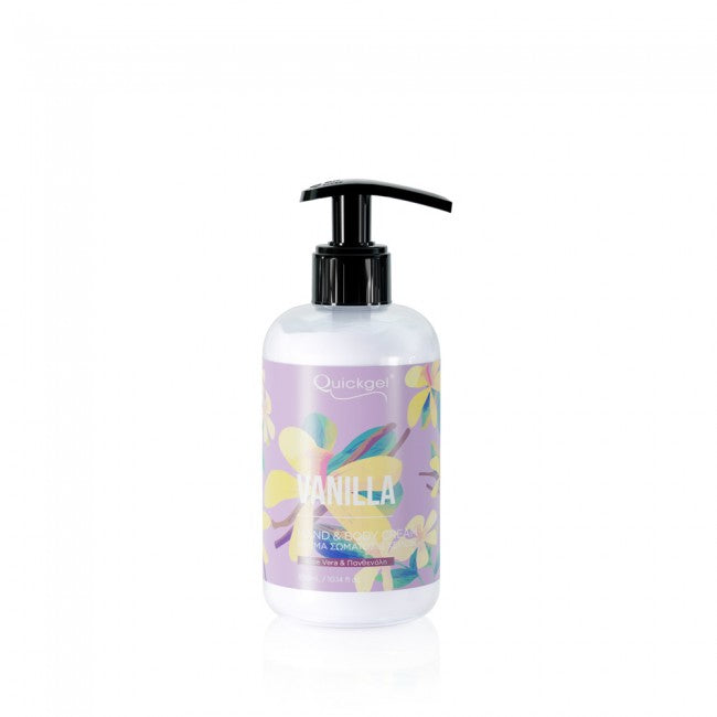 Ηand Cream - Vanilla - Quickgel - 300ml